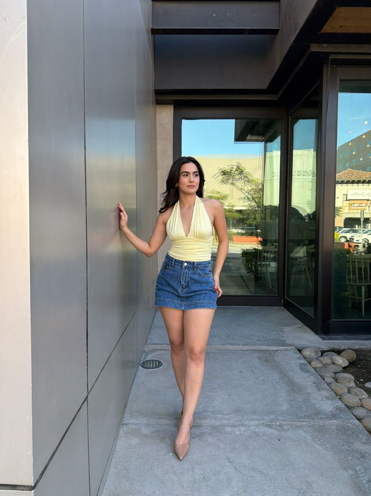 ShortFalda Denim