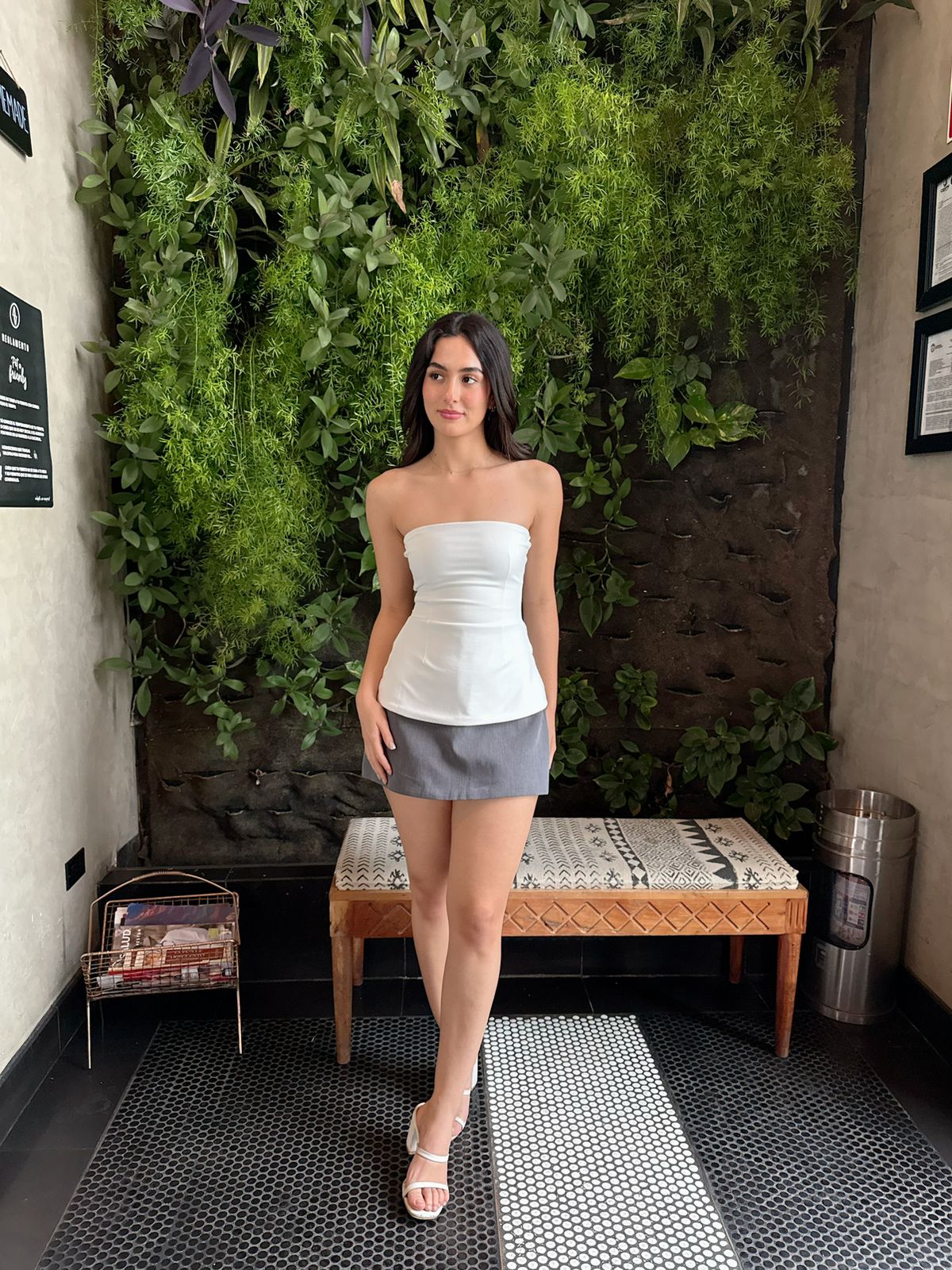 ShortsFalda Liso