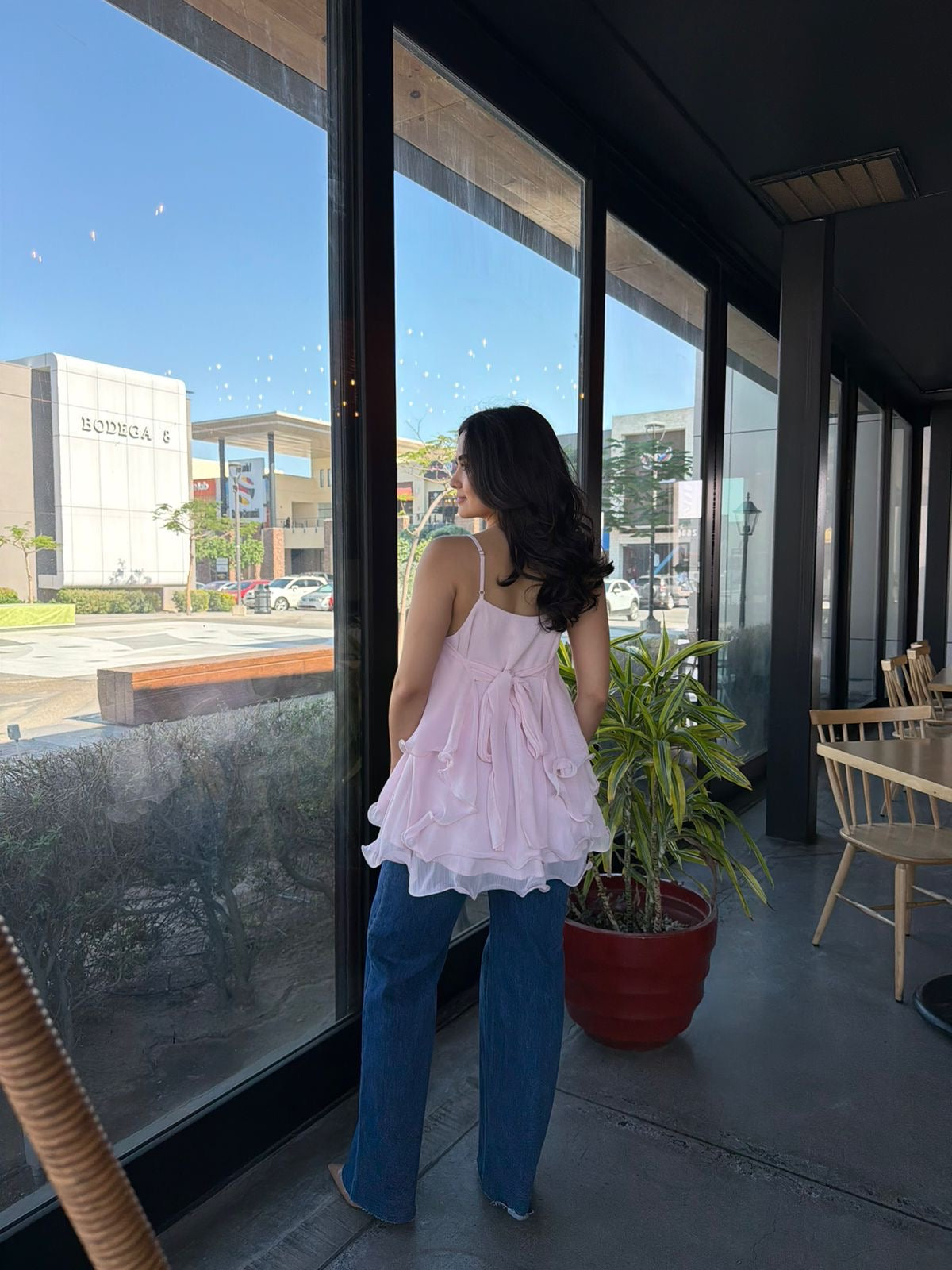 Blusa Olanes - Rosa