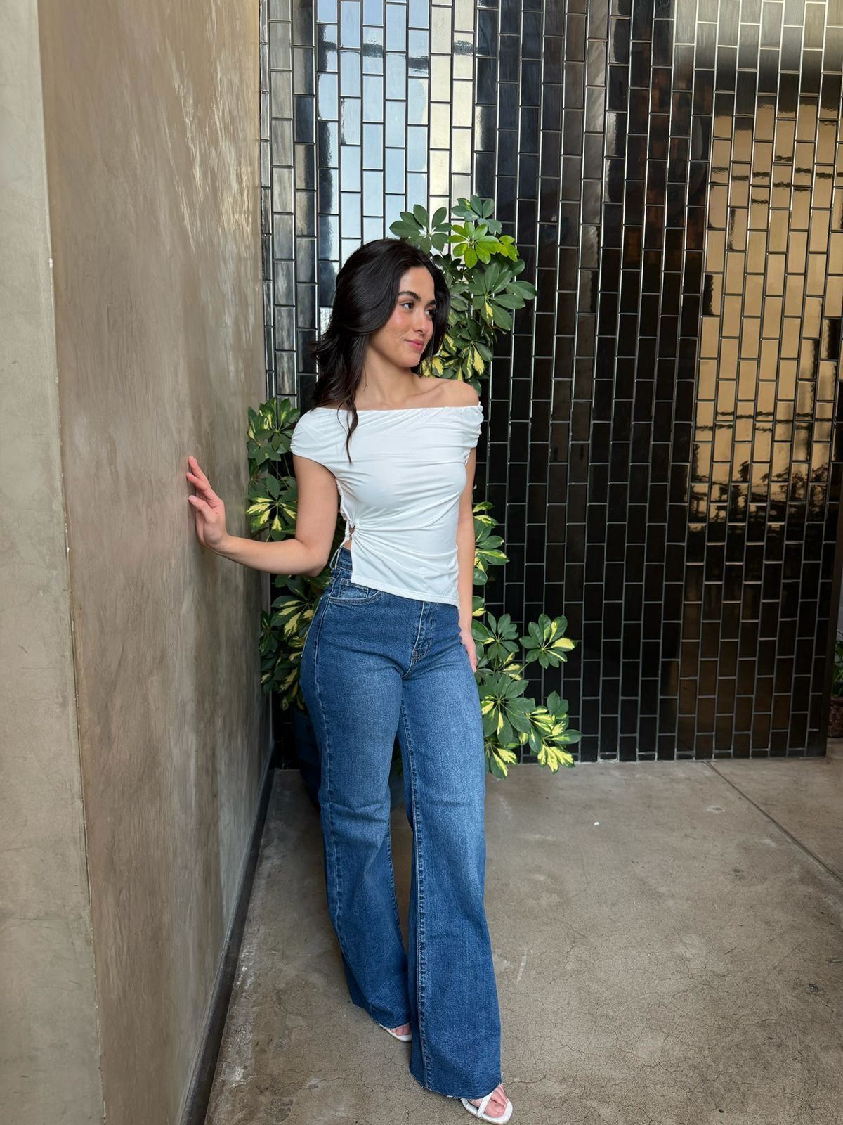 Blusa Argolla en cintura