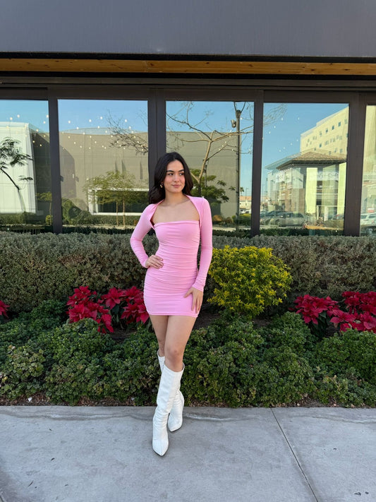Vestido Escote Cuadrado