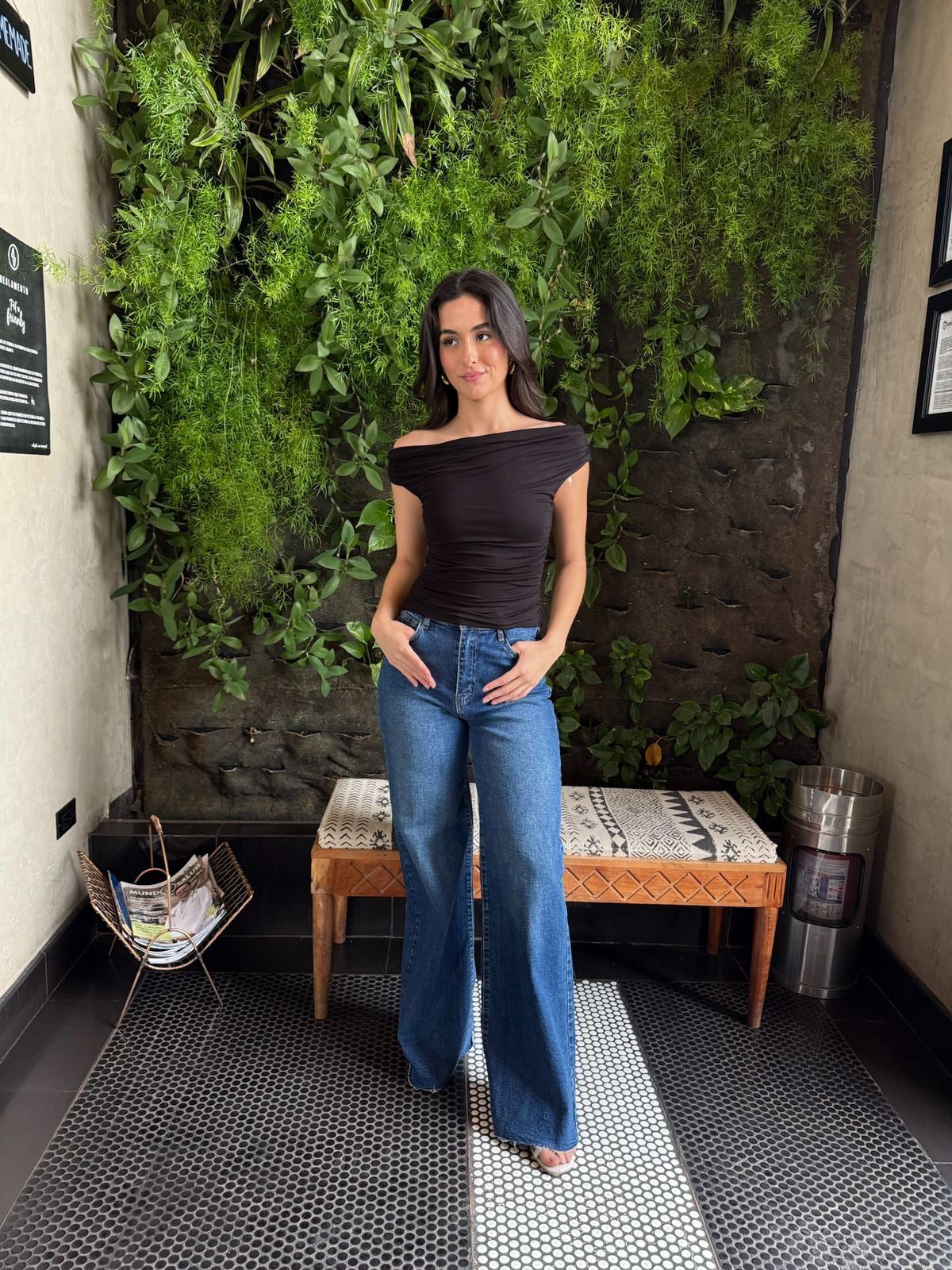 Blusa Corrugada Basica