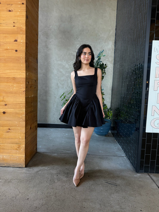 Vestido Moño Negro