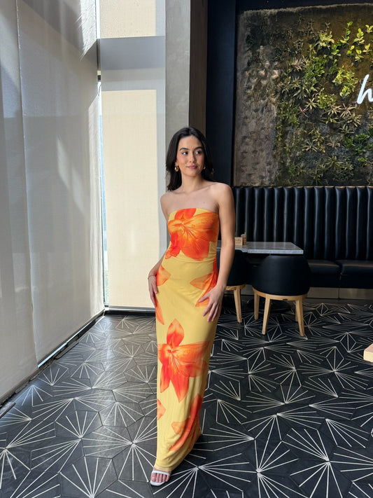 Vestido Strapless Summer
