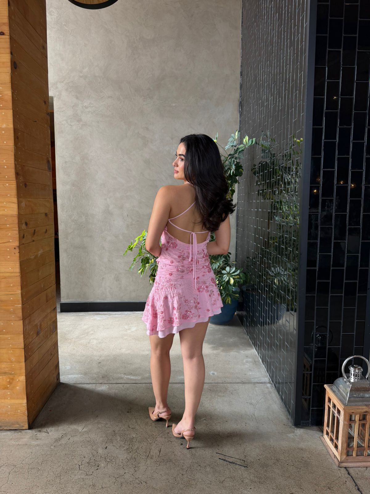 Conjunto Flores de Lentejuelas