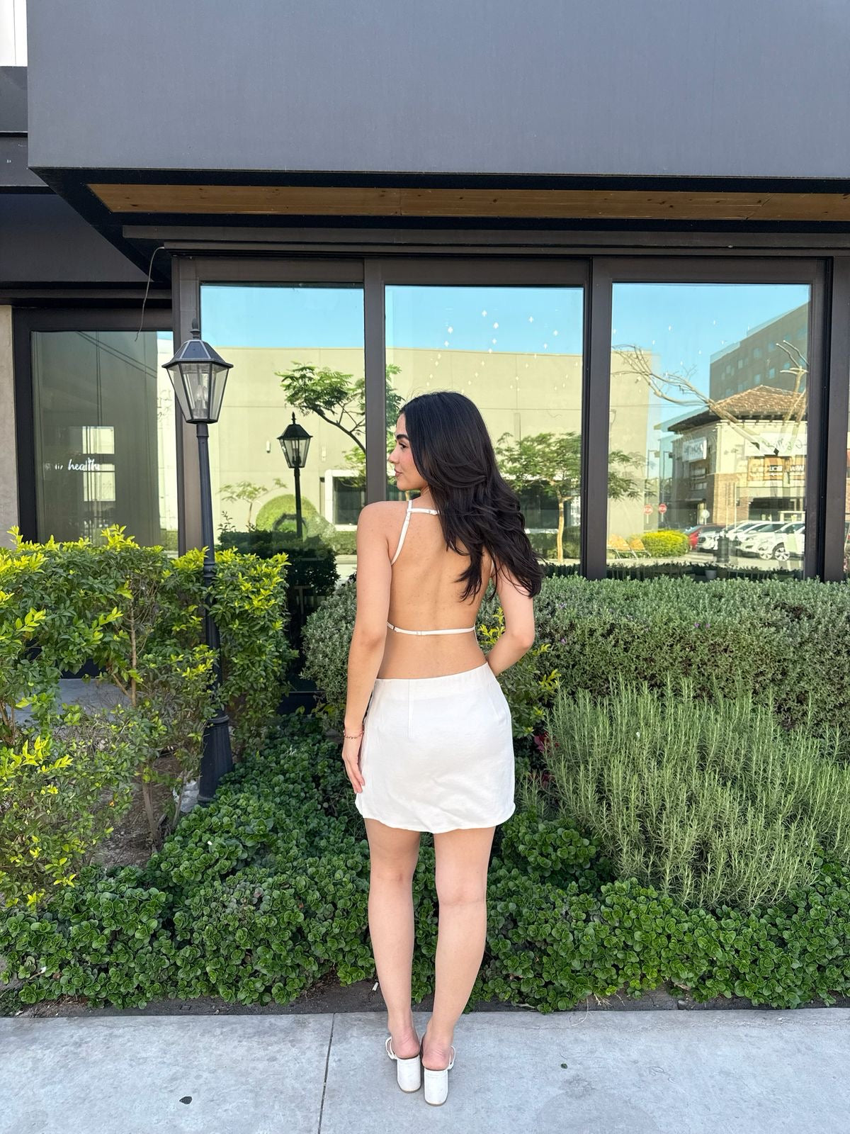 Conjunto Liso Escote Espalda