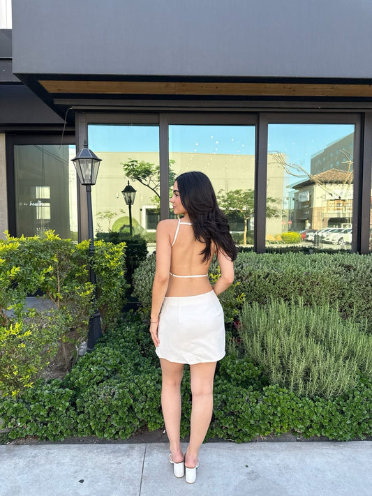 Conjunto Liso Escote Espalda