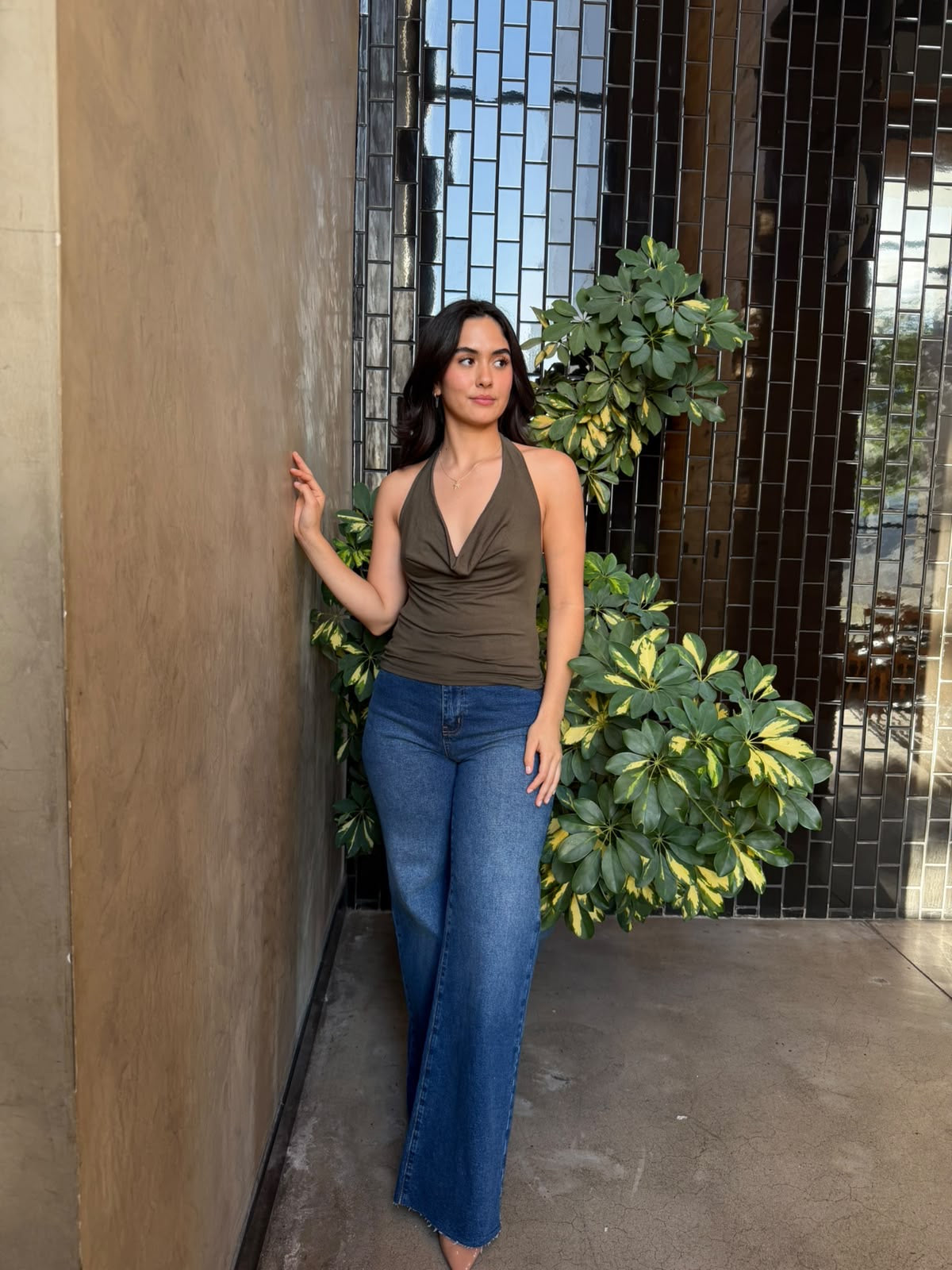 Blusa Halter Lisa - Army