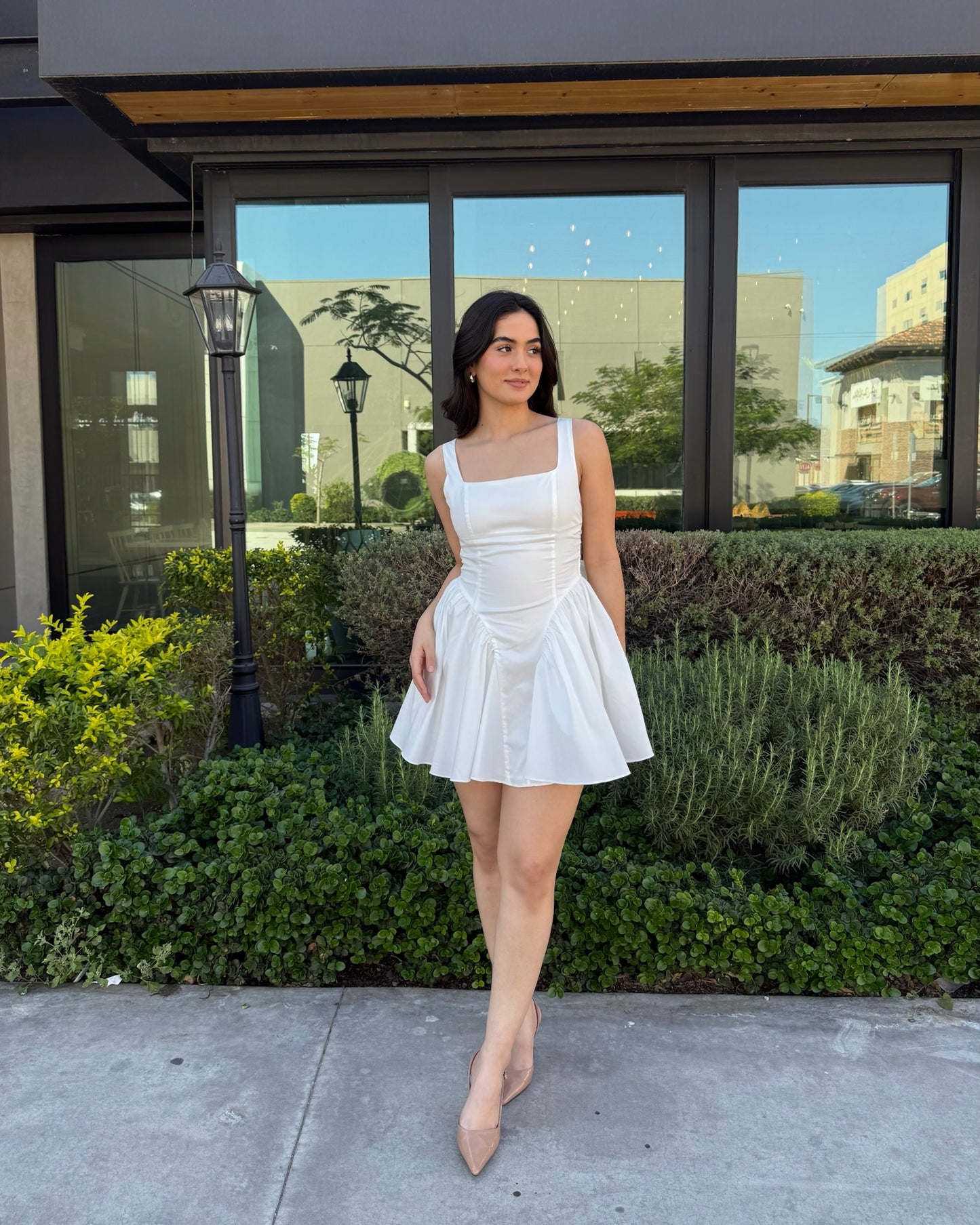 Vestido Moño Blanco