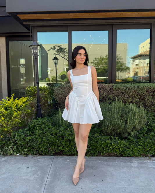 Vestido Moño Blanco