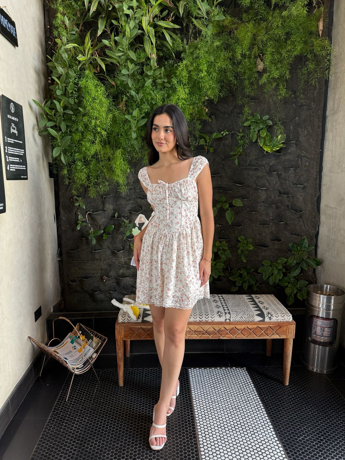 Vestido floreado Princess
