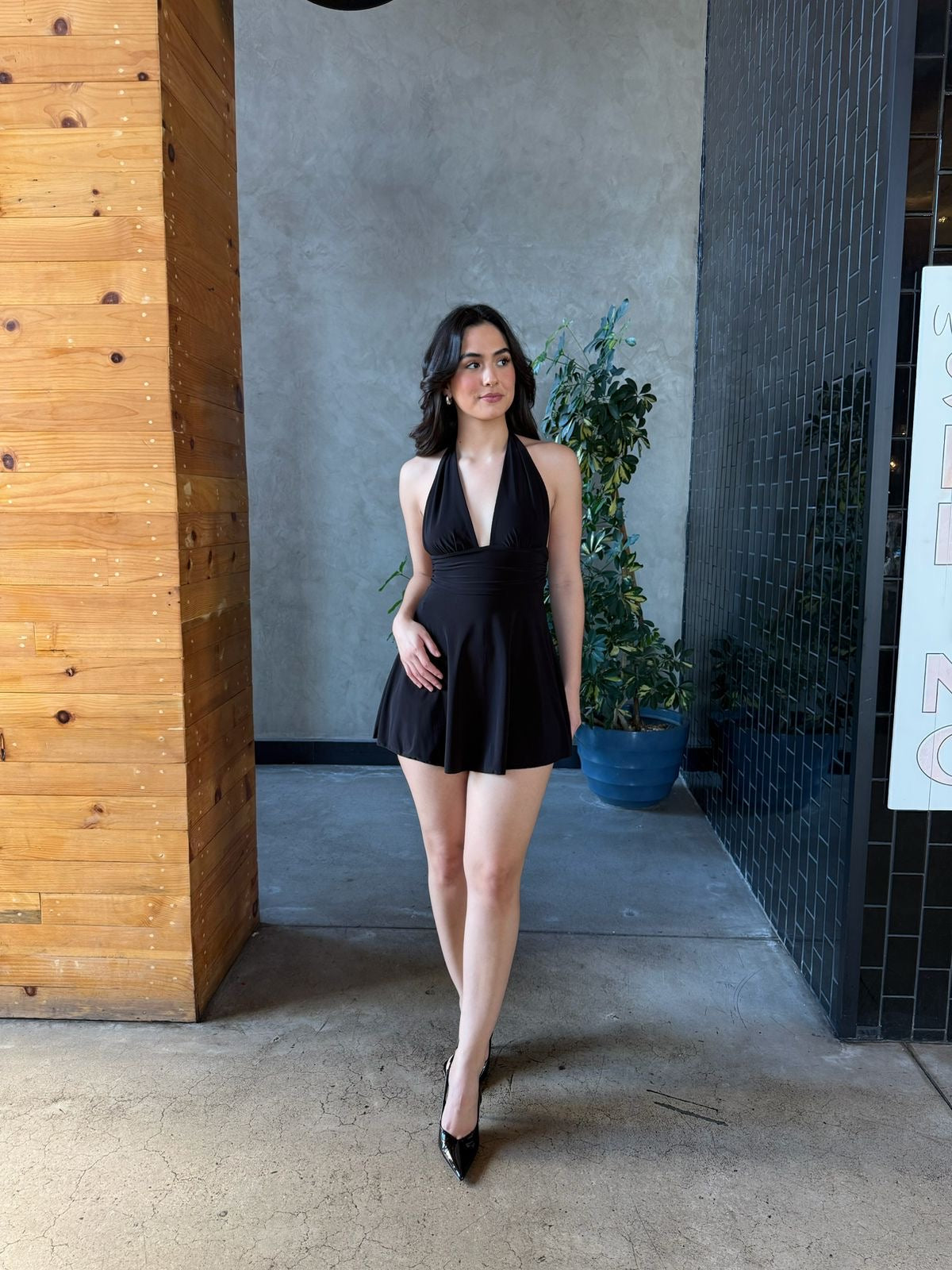 Vestido Halter Basico