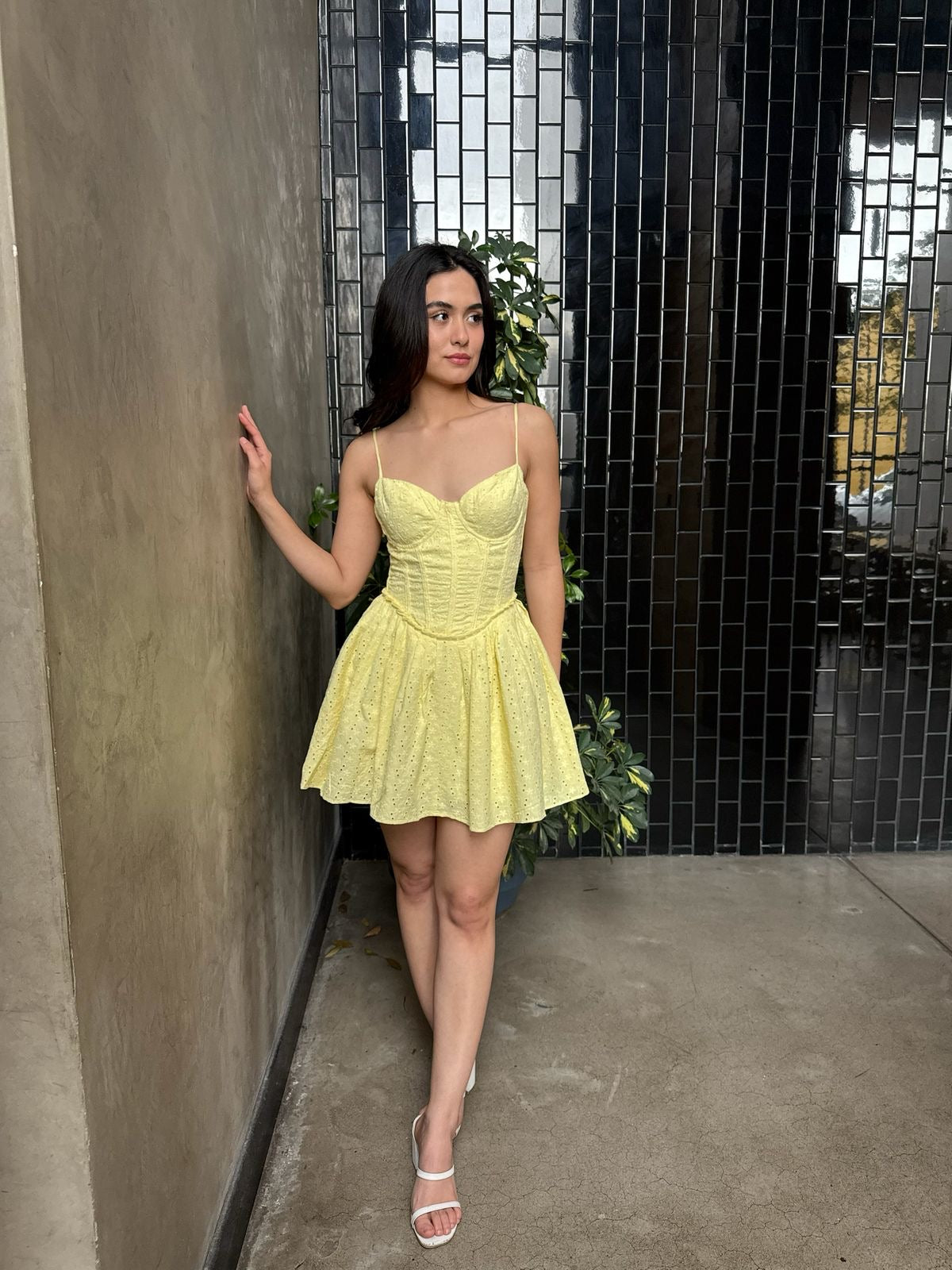 Vestido Encaje Corset