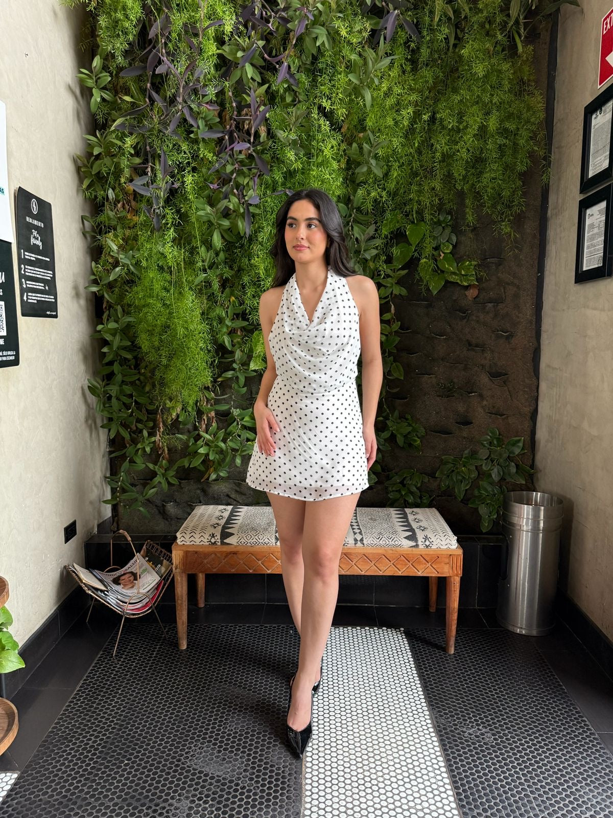 Vestido Dots Blanco