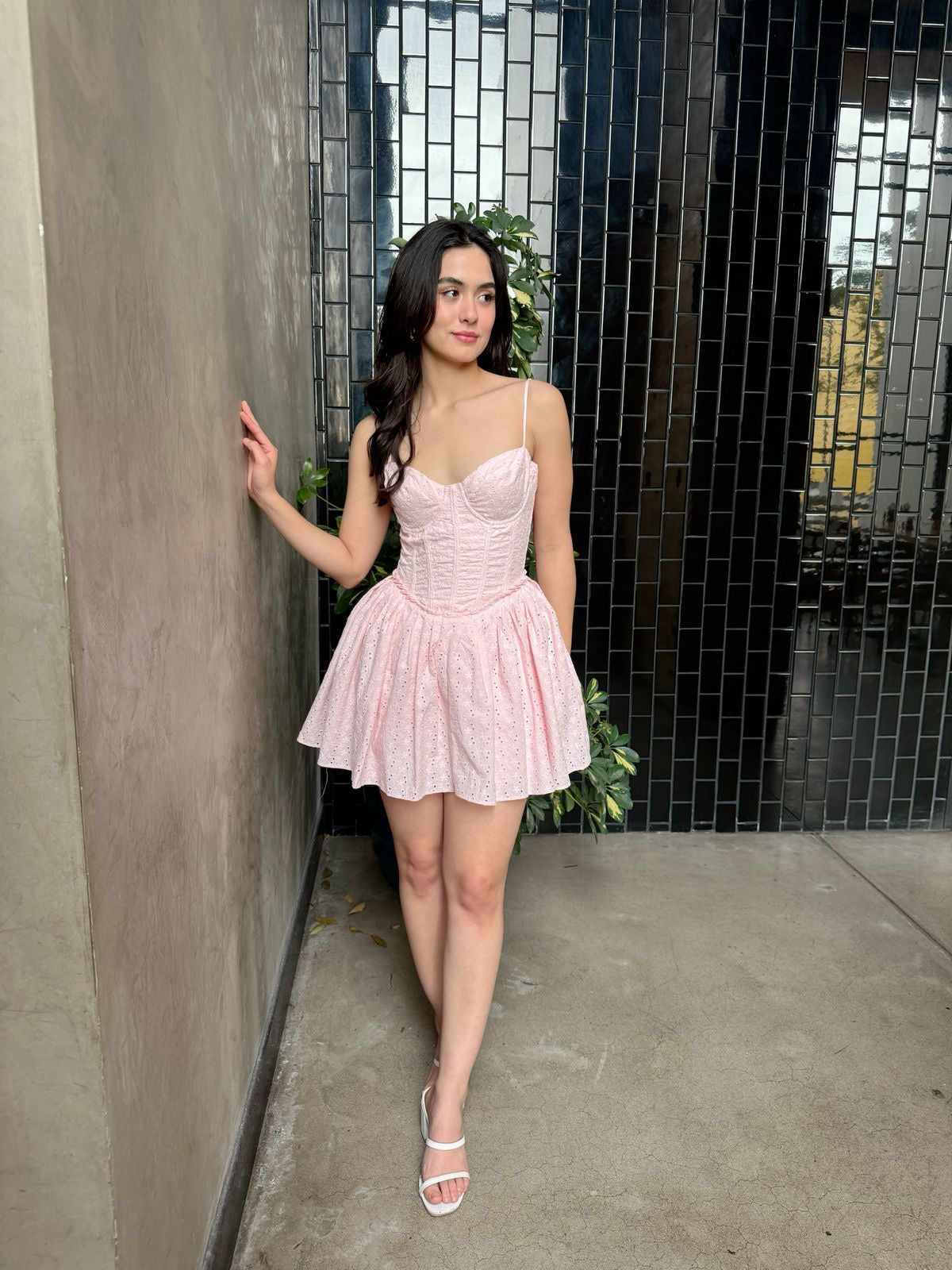 Vestido Encaje Corset