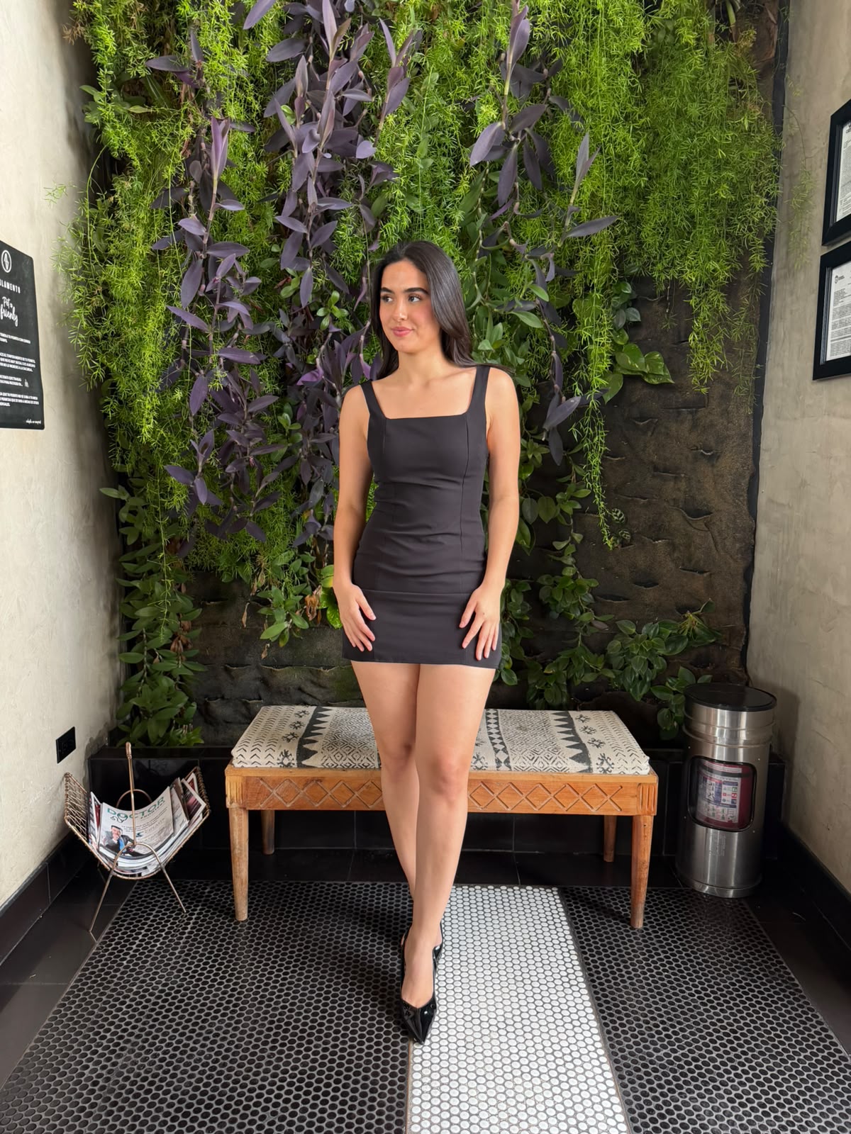 Vestido Moños Blancos