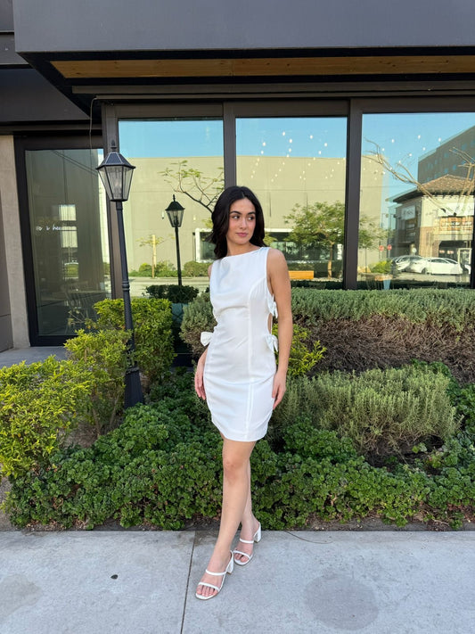 Vestido Moños en cintura