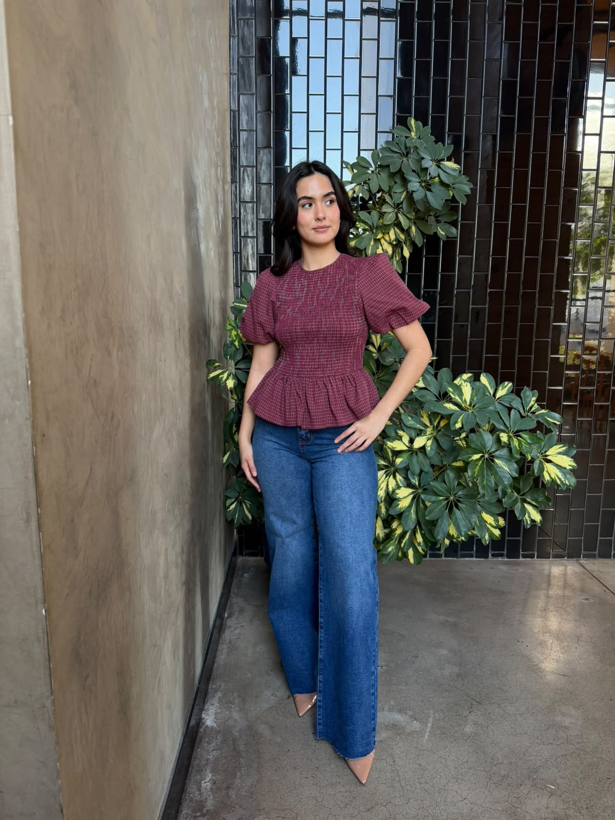 Blusa Princess Cuadros