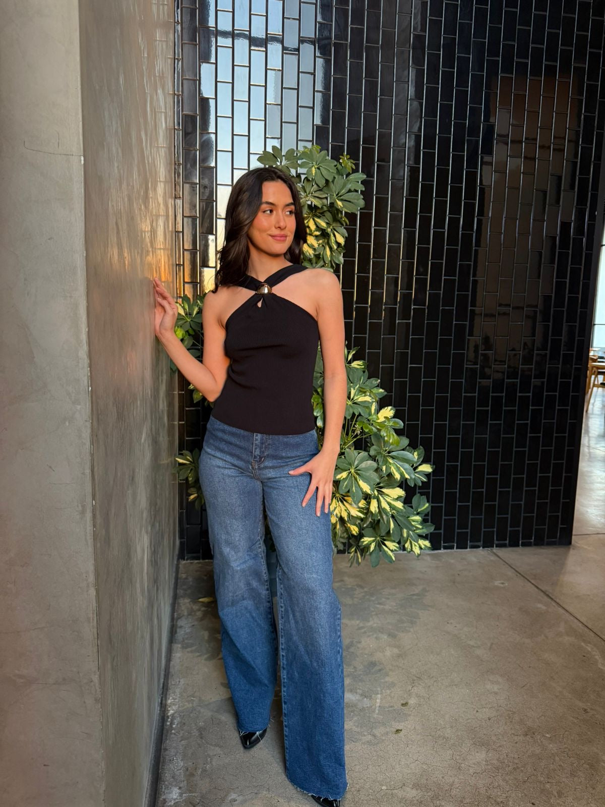 Blusa Cruzada Argolla