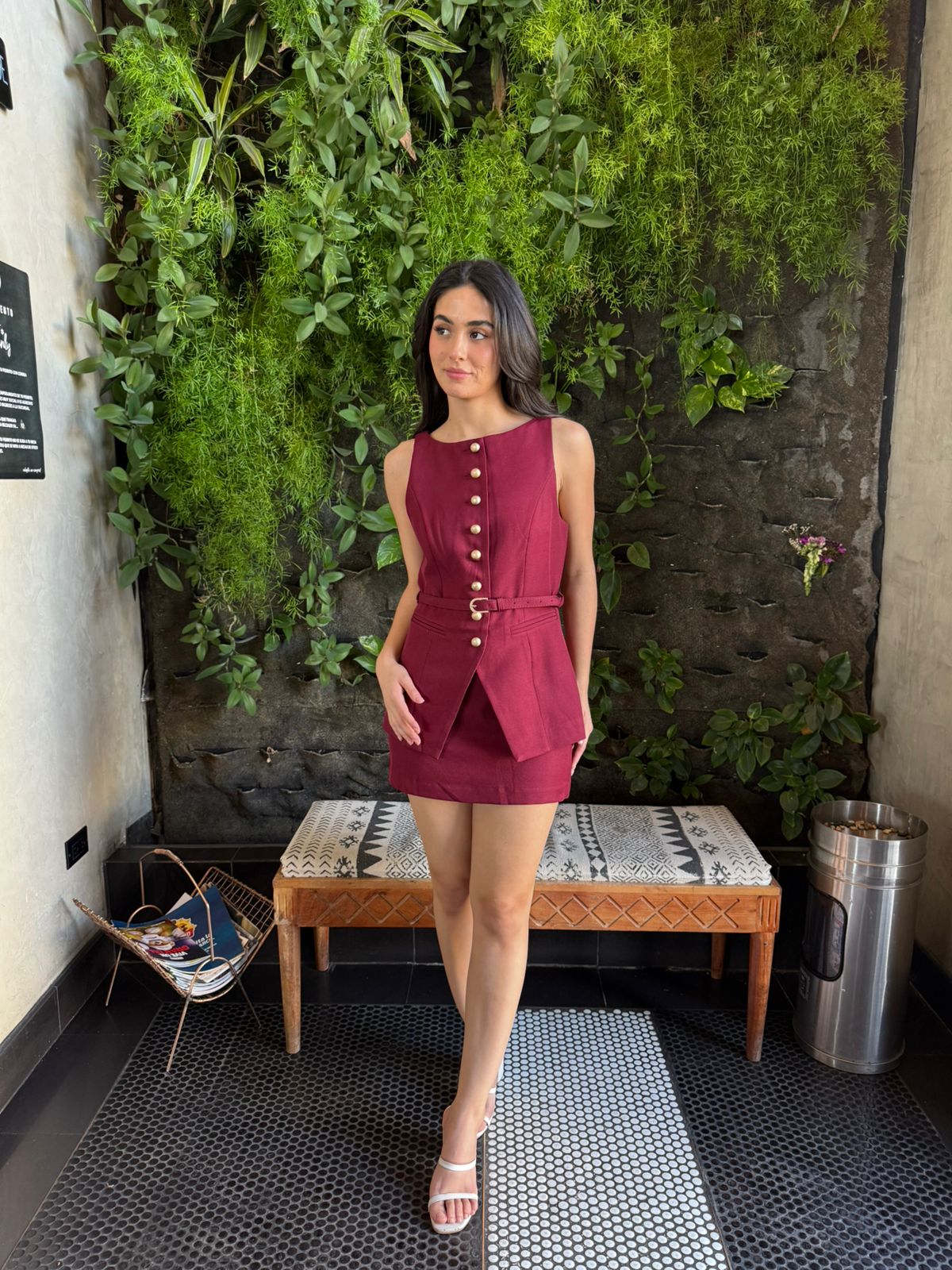 Vestido Formal Cinturón