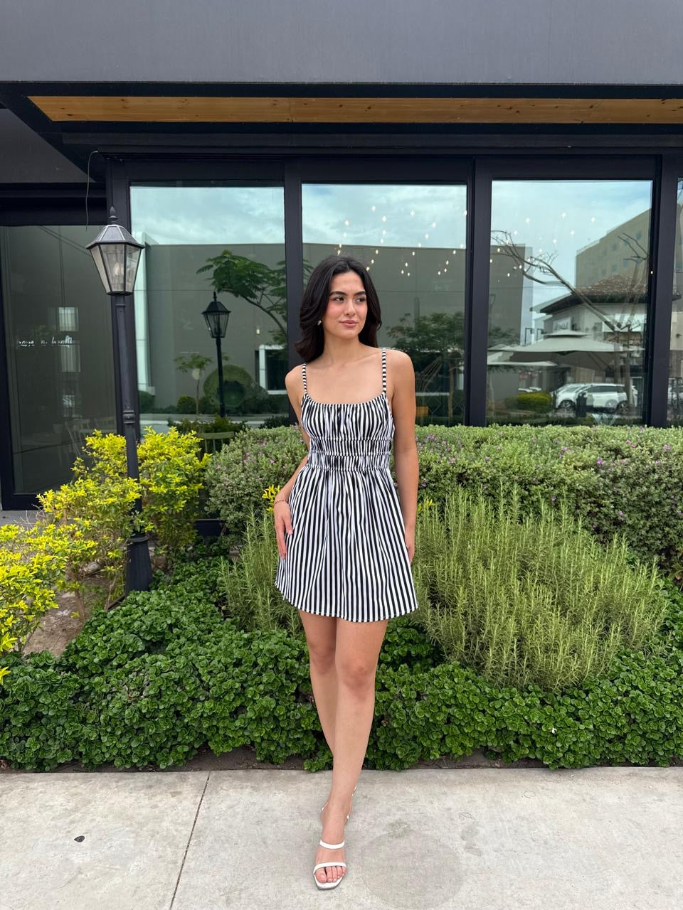 Vestido Rayas B&W