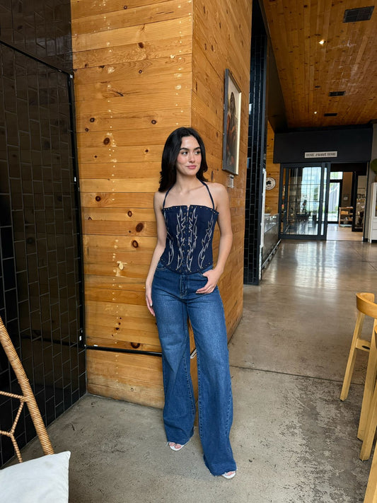 Corset Denim Vaquero
