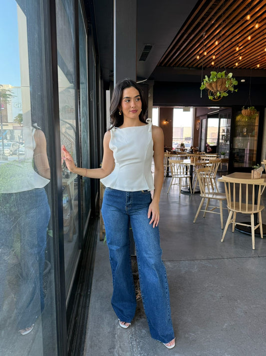 Blusa Moños en hombros