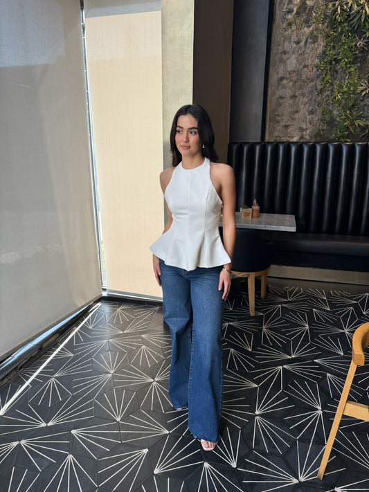 Blusa Halter Formal