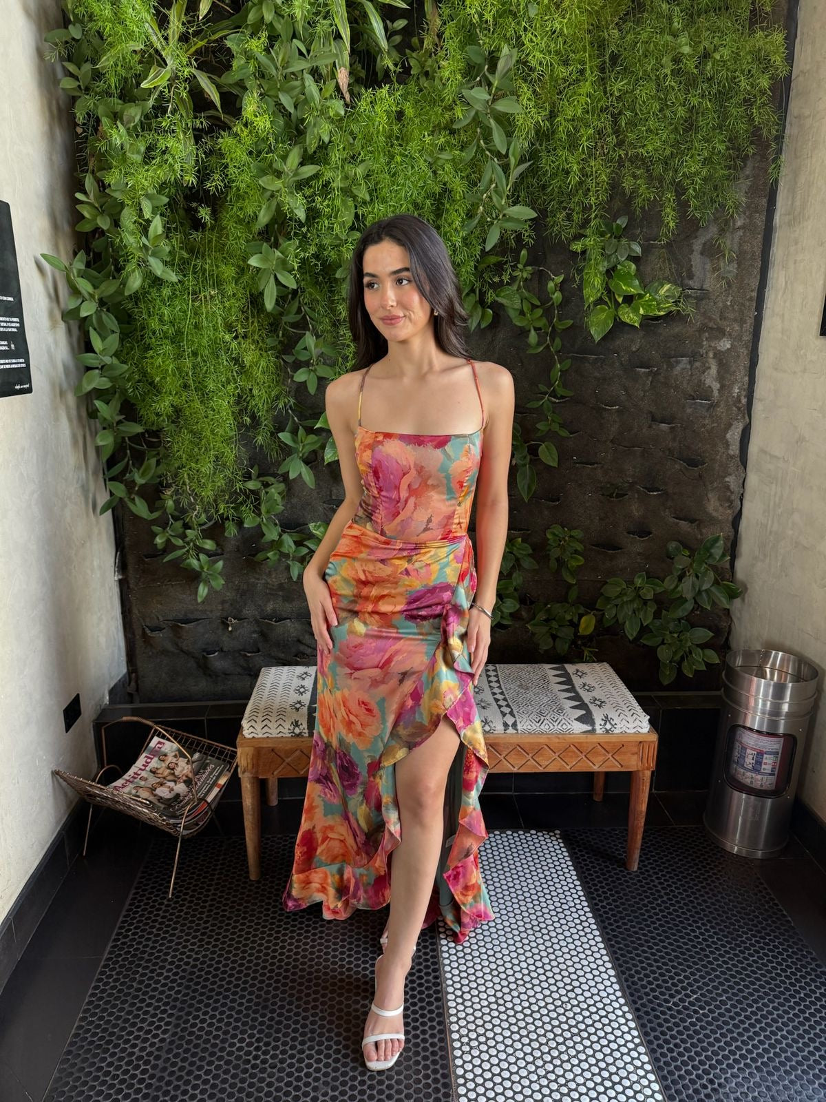 Vestido Flores Olanes
