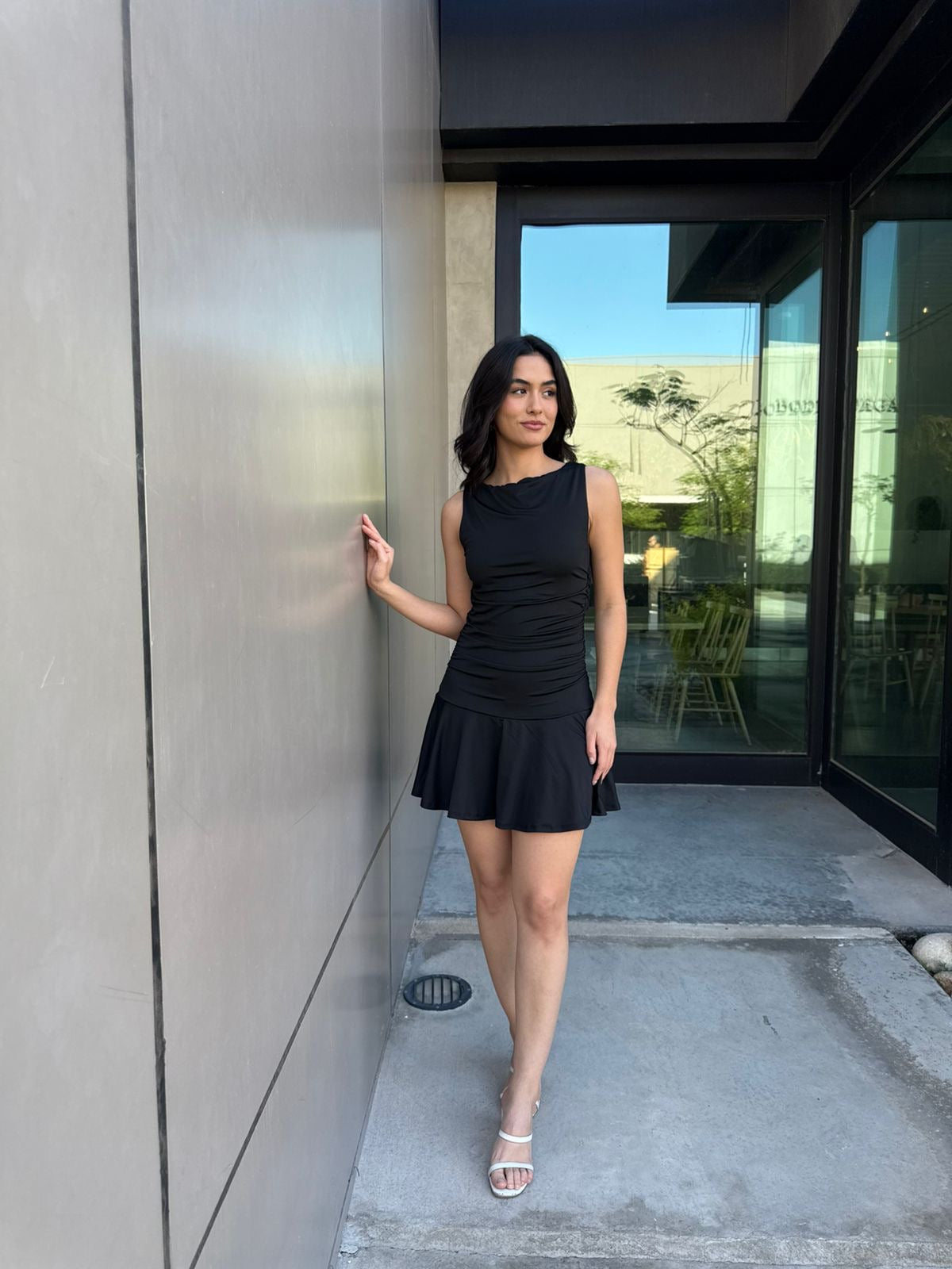 Vestido Corrugado Olan