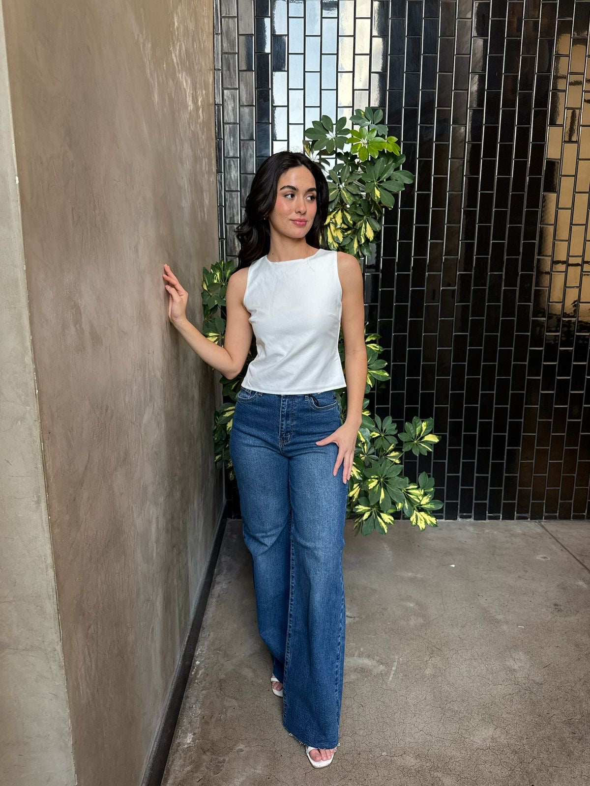 Blusa Espalda Moños