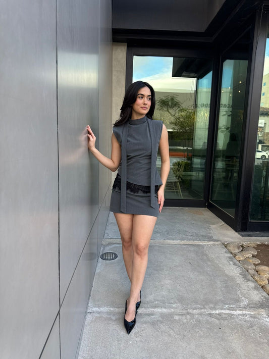 Conjunto Hombreras & Encaje