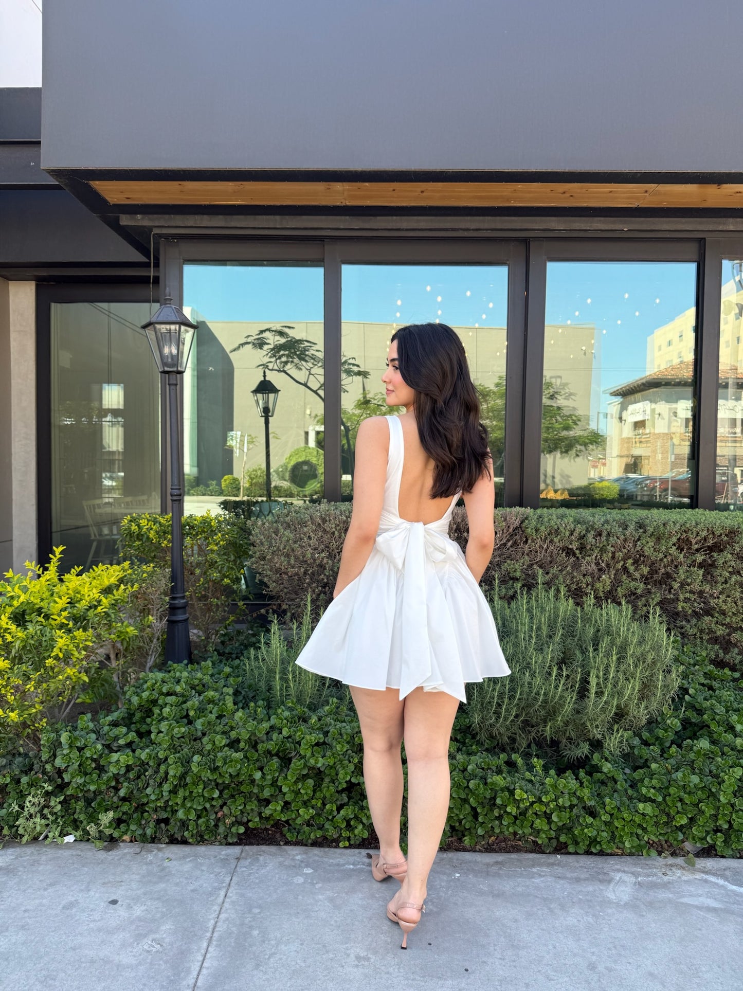 Vestido Moño Blanco