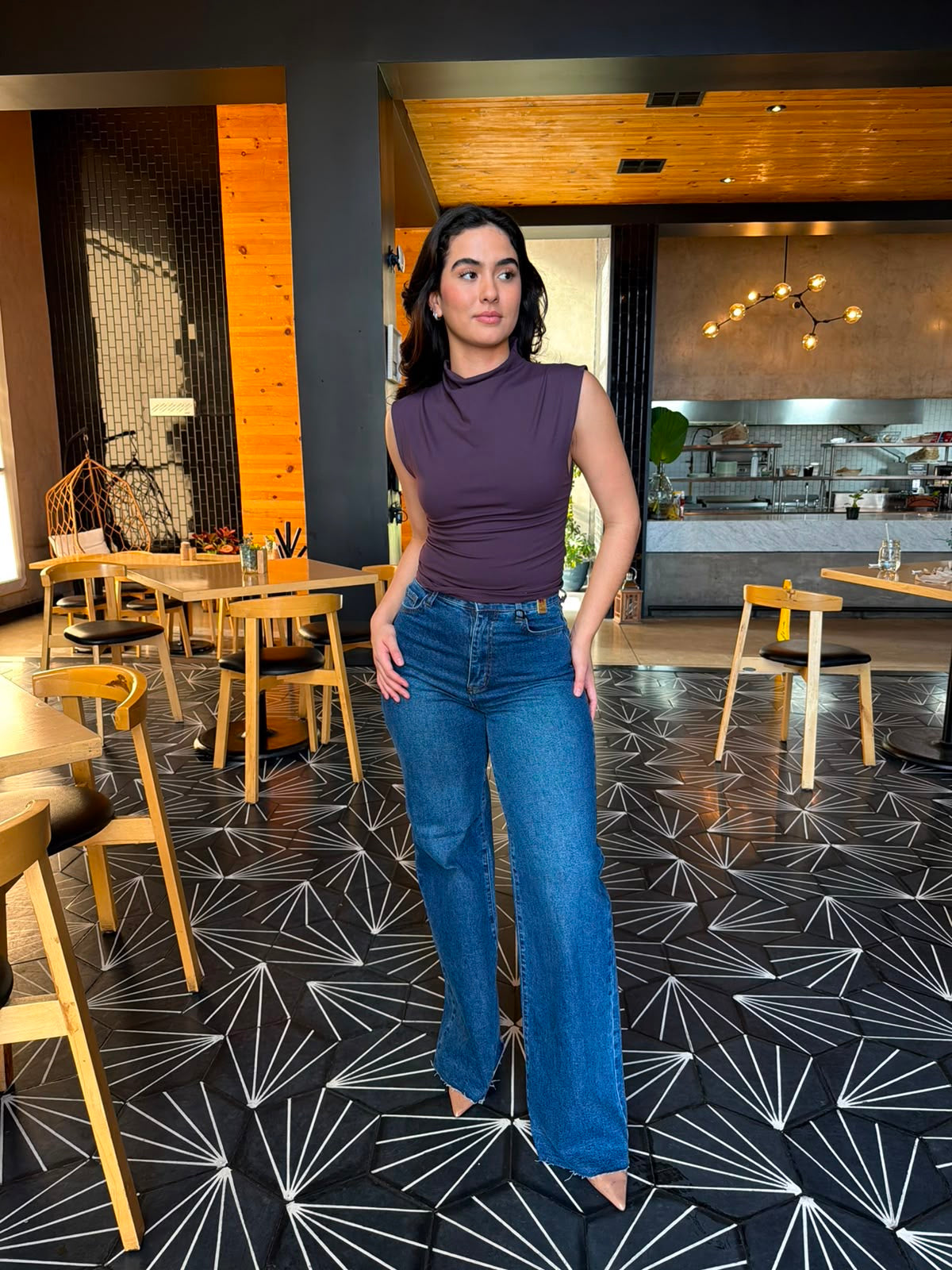 Blusa Básica Morado