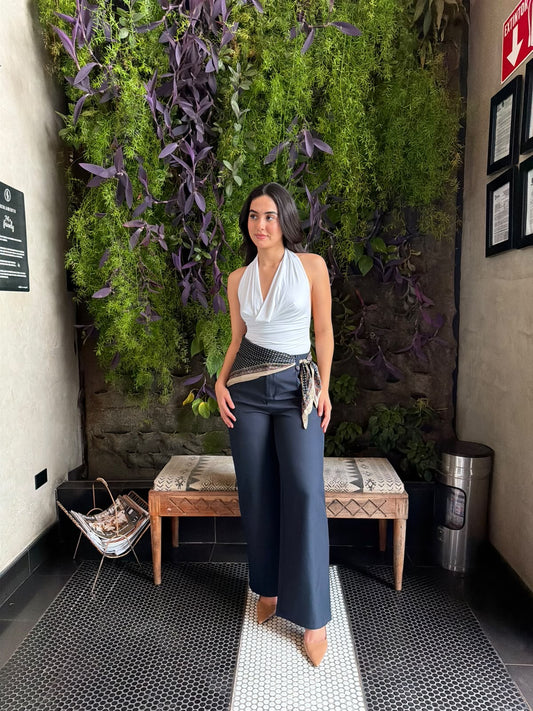 Pantalón Formal con Mascada