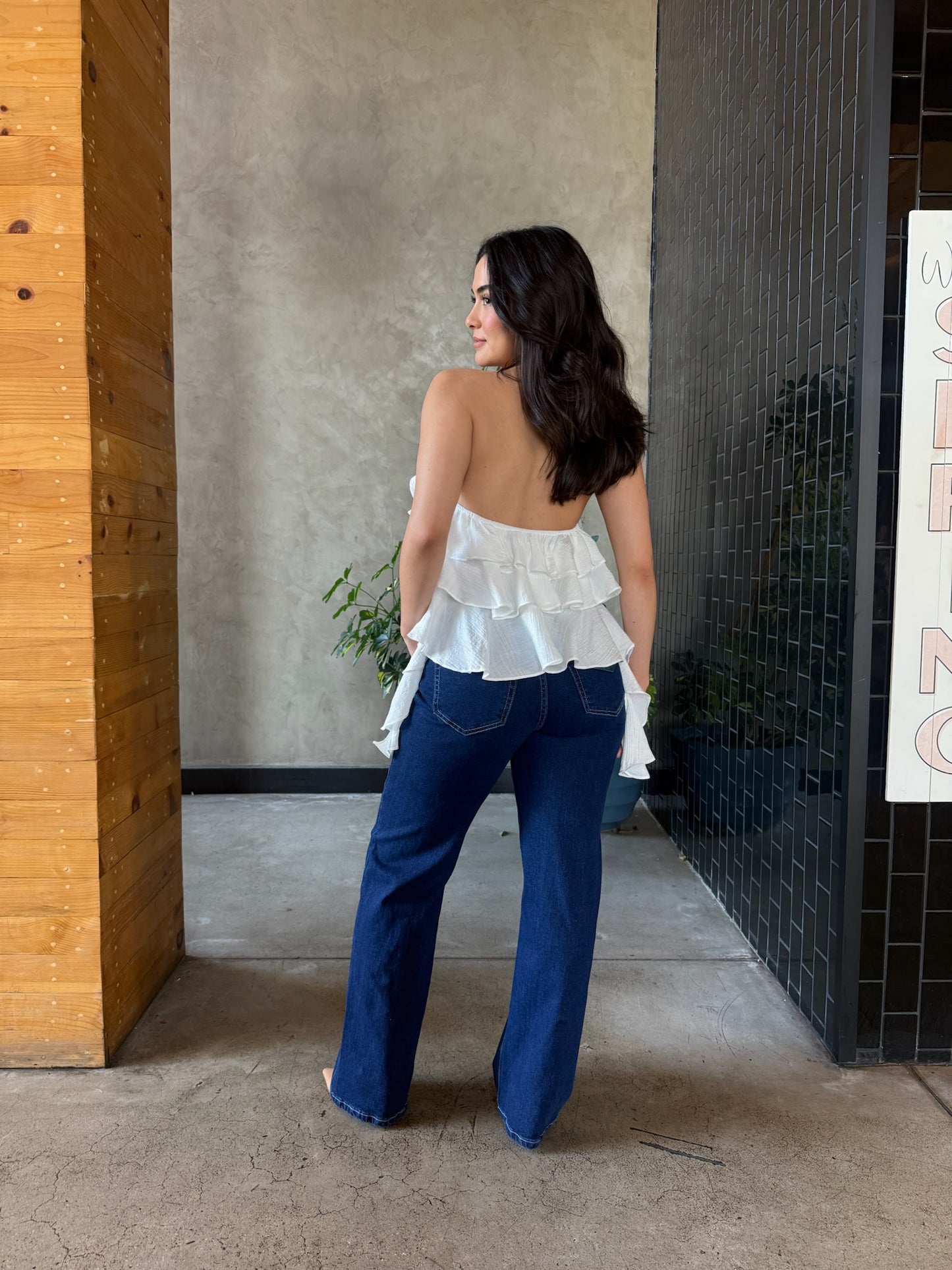 Blusa Halter Olanes