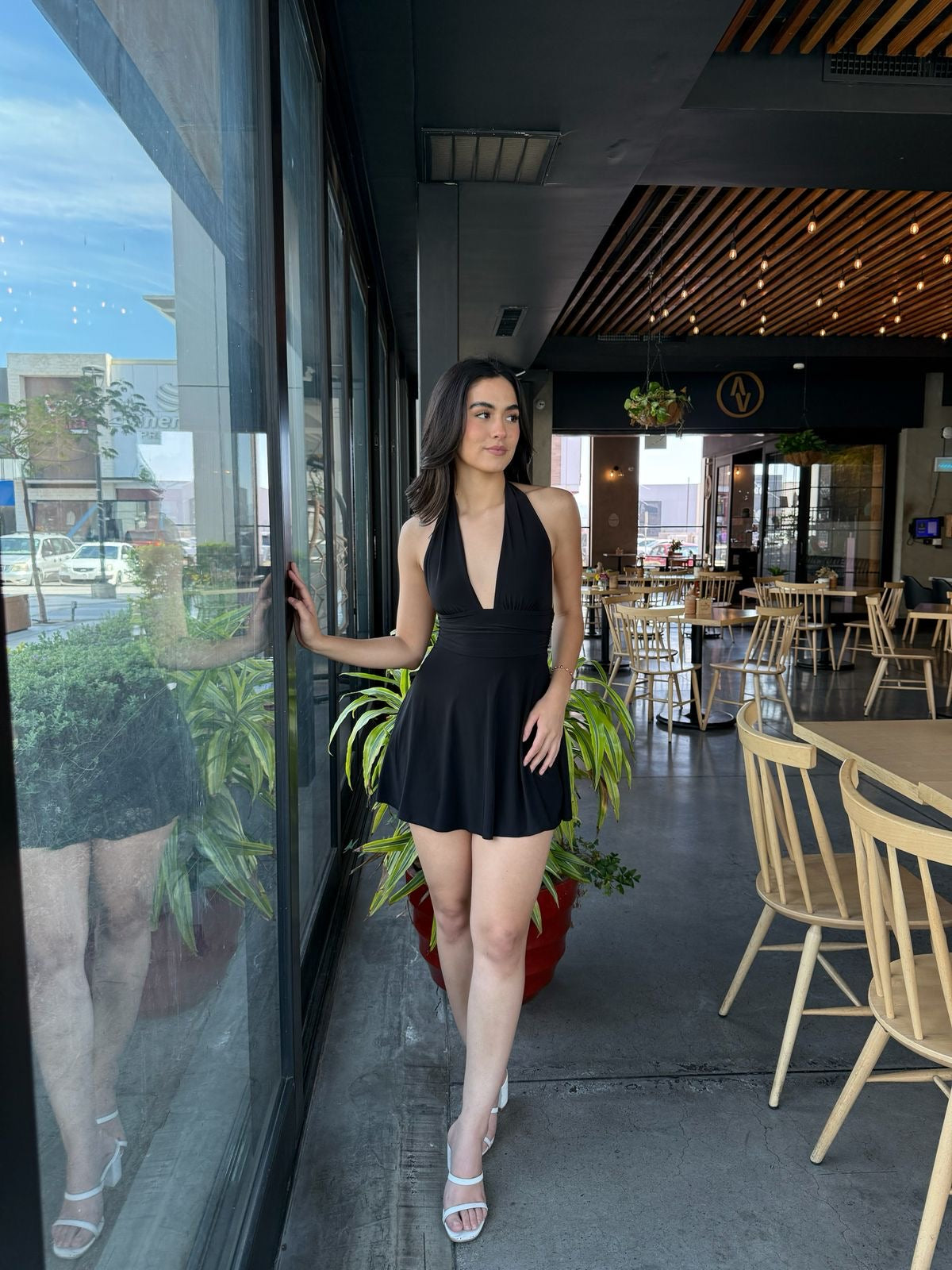 Vestido Basico Halter