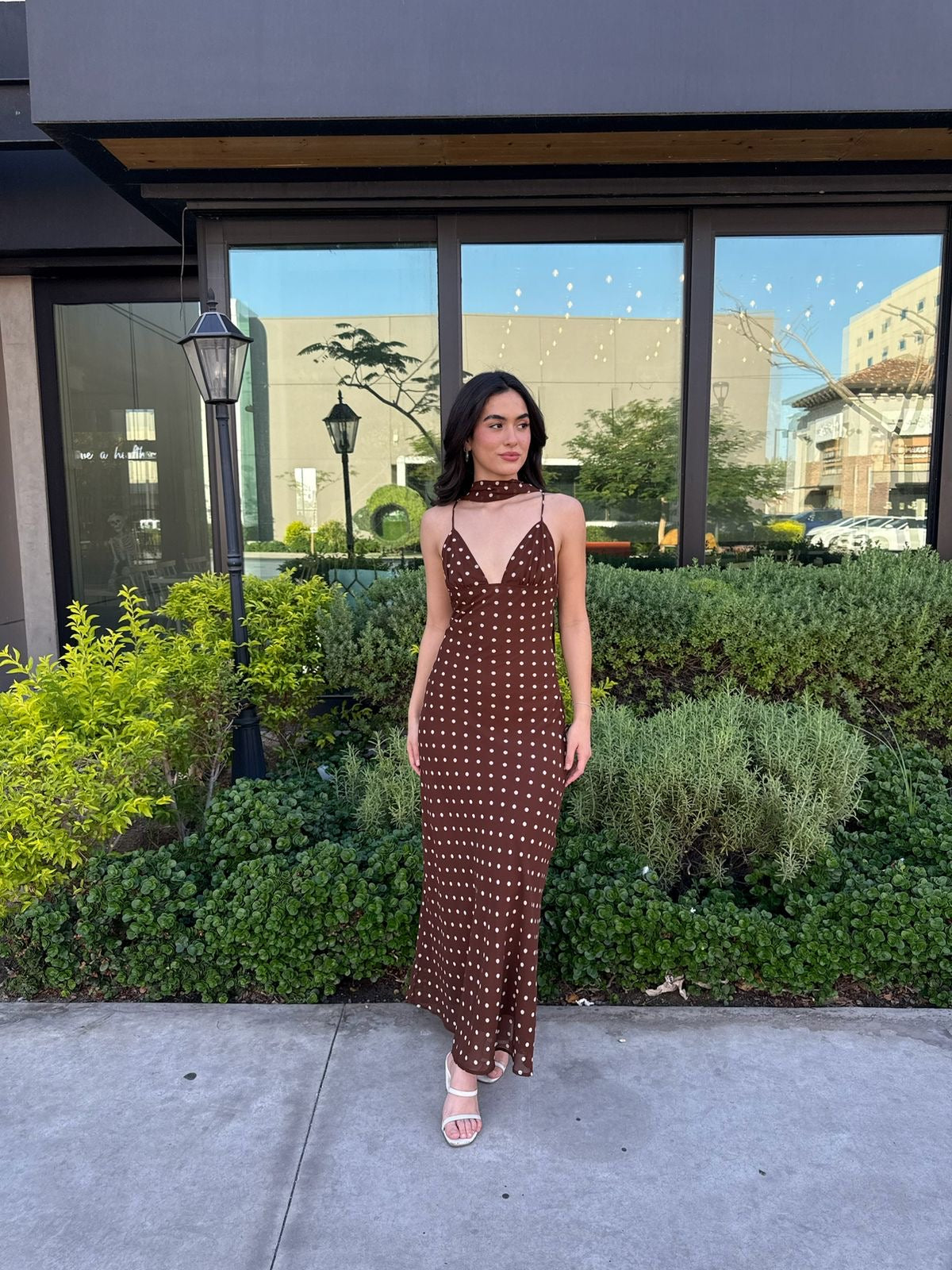 Vestido Midi Dots Mascada