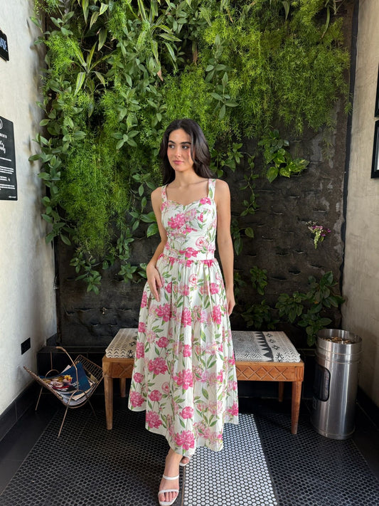 Conjunto Largo Flores