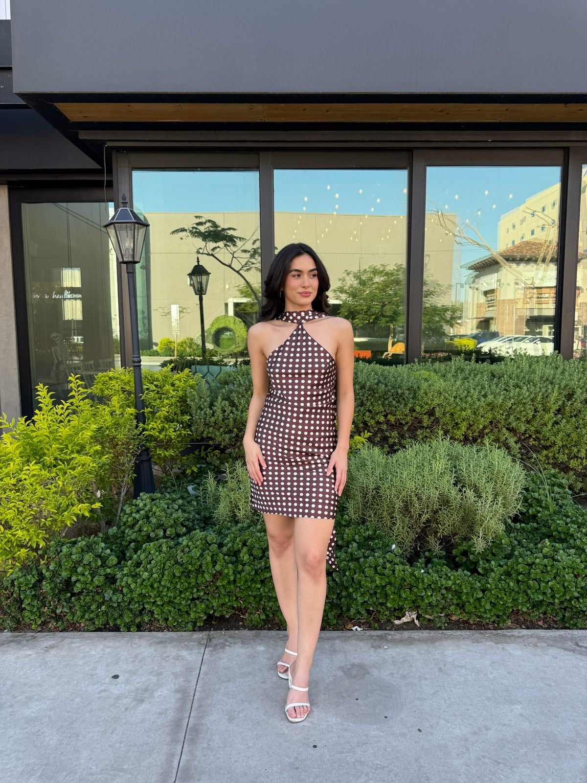 Vestido Dots Halter / Mascada
