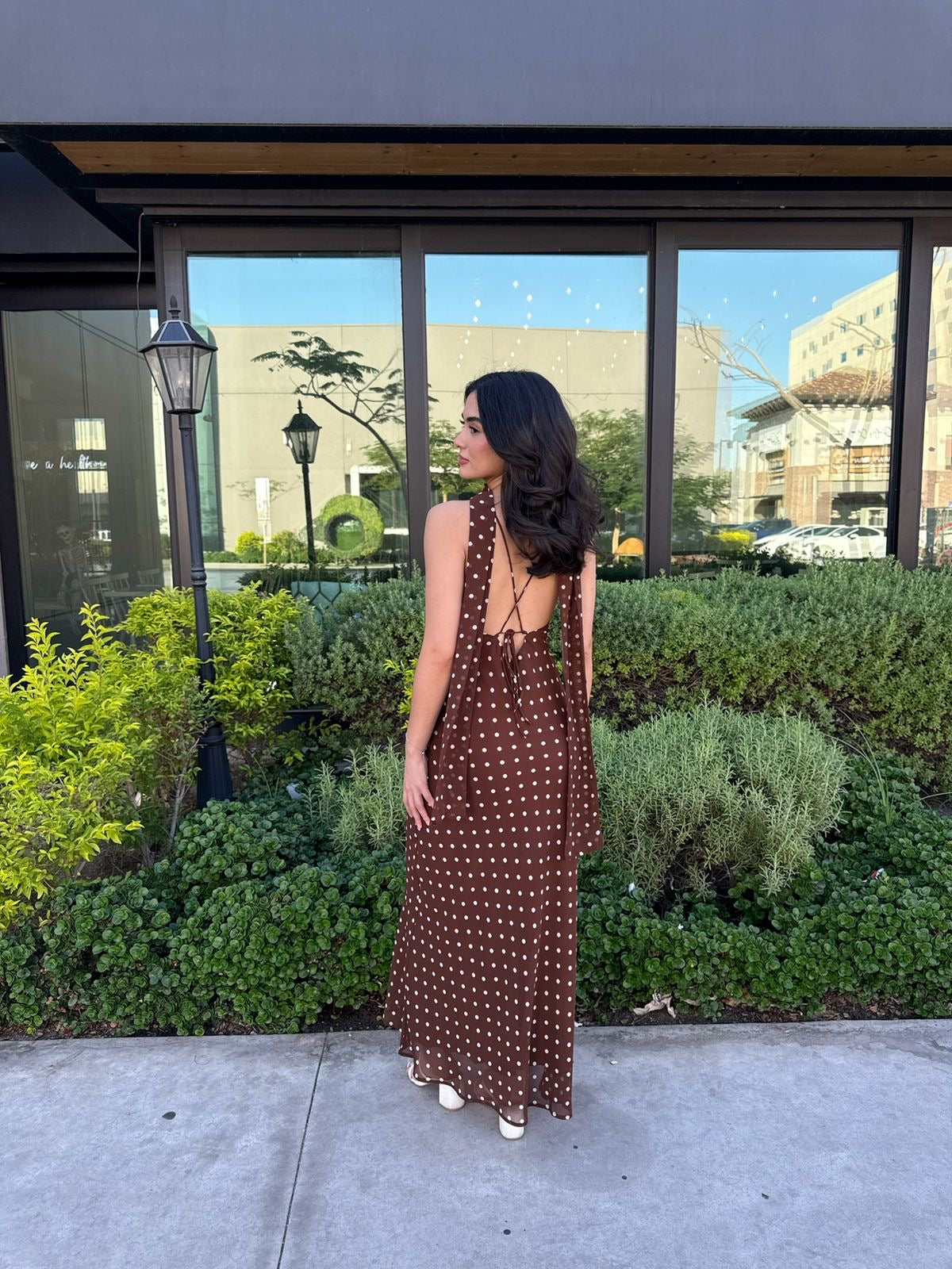 Vestido Midi Dots Mascada