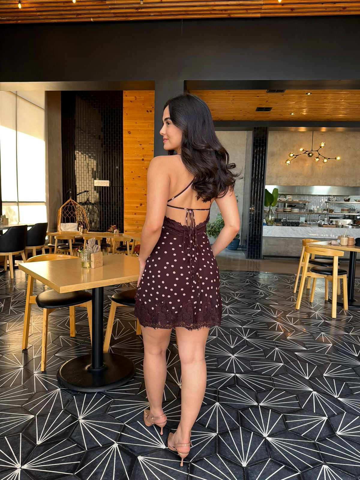 Vestido Dots Chocolate