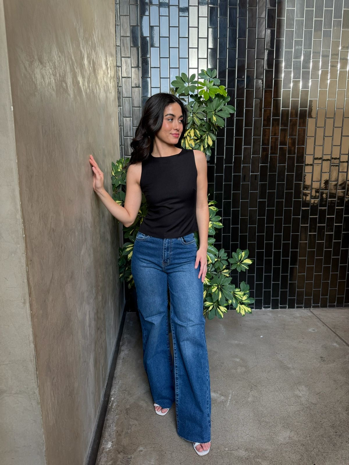 Blusa Espalda Moños
