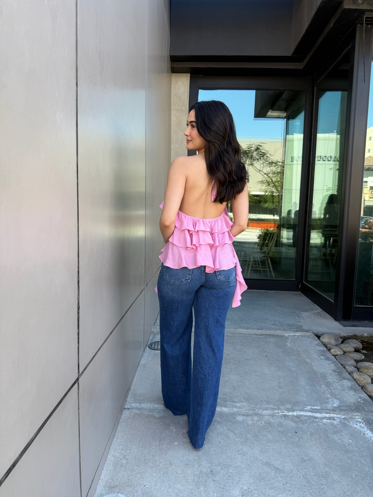 Blusa Halter Olanes