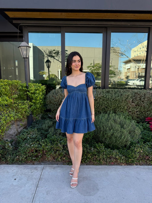 Vestido Denim Princess