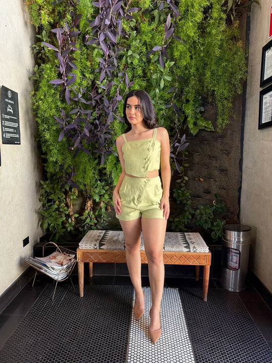Conjunto Piedras Verde
