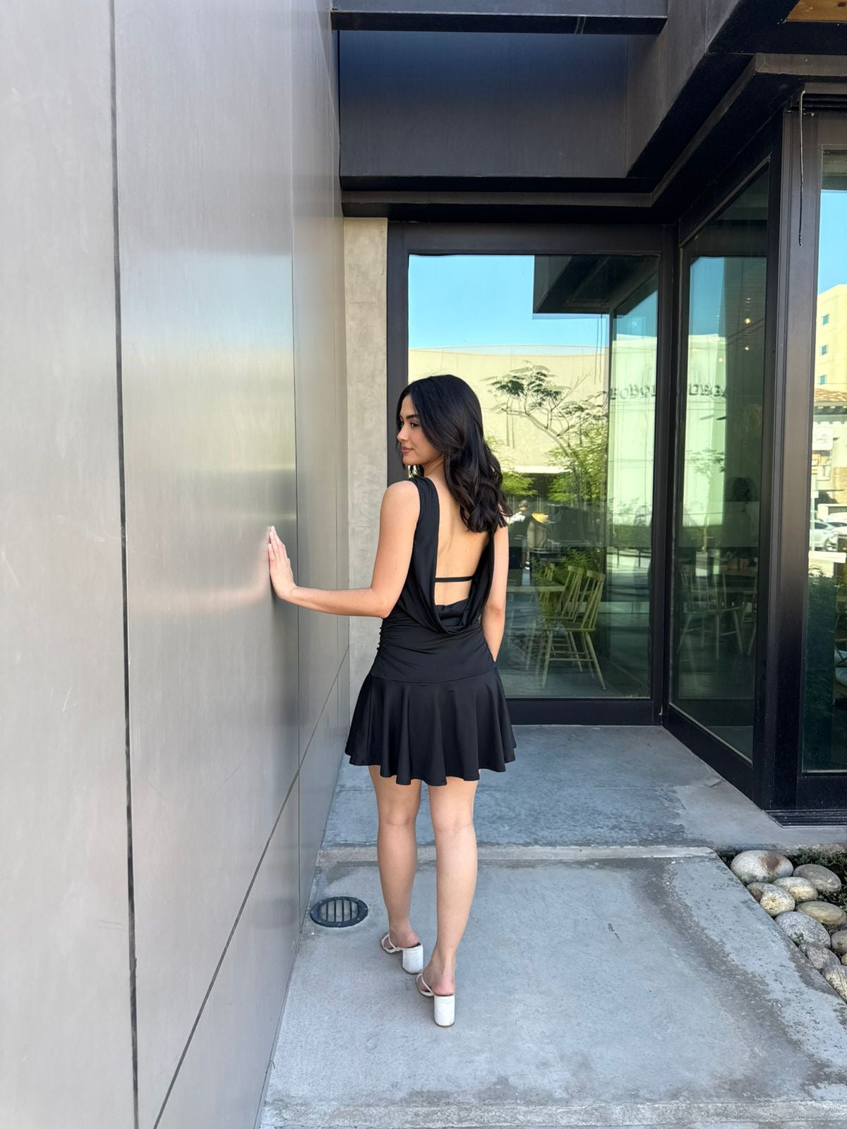 Vestido Corrugado Olan