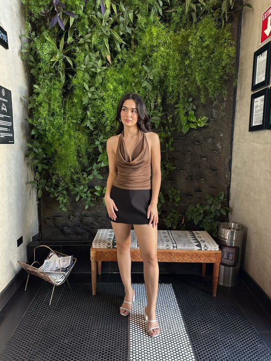 Shorts Falda liso