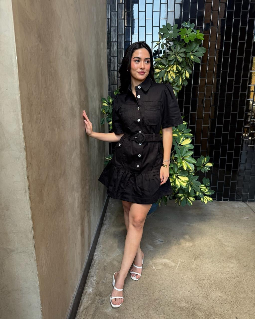 Vestido Mezclilla Cinturón