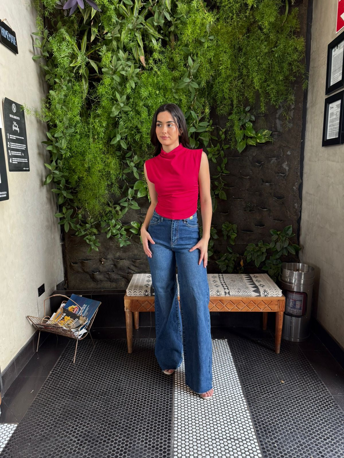 Blusa Basica Roja